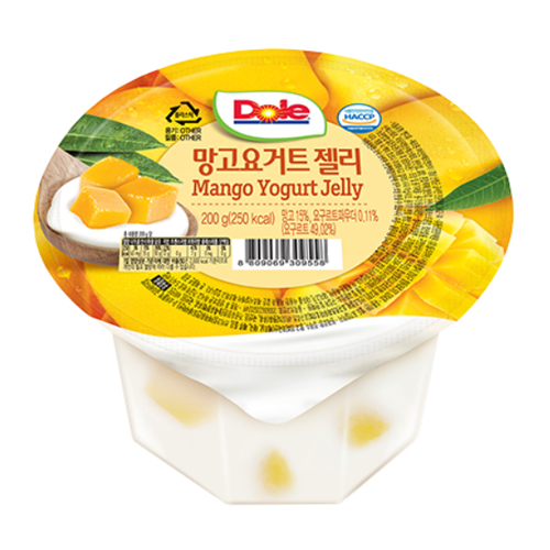 Dole)컵젤리 망고요거트 200g